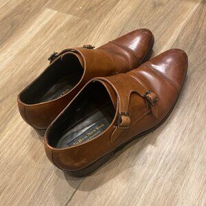 To Boot New York Double Monkstrap Grant Brown Shoes